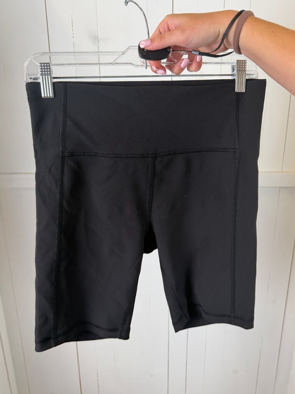 Lululemon Biker Shorts Black Size 8 Excellent Condition